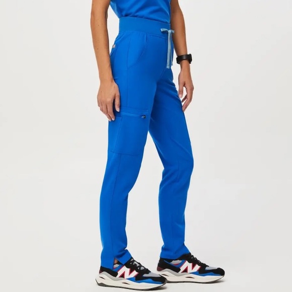 Figs High Waisted Yola skinny Scrub Pants XS/P - Picture 2 of 10